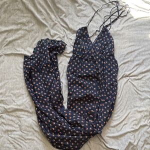 Lovestitch Floral Navy Dress